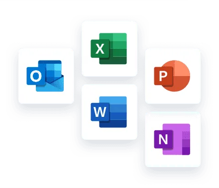 Microsoft Office logos